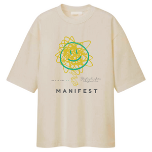 MANIFEST 4 - Oversized Shirt (Khaki)