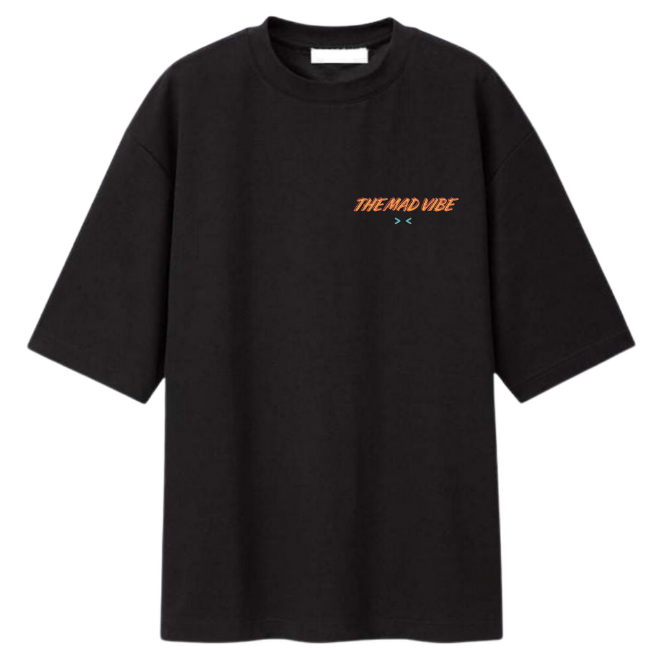 S2 MadHeads: "Driving Madness" - Oversized Shirt (Black)