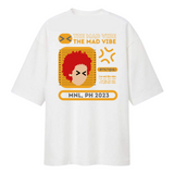 Mad-Shot Oversized Tees (White)